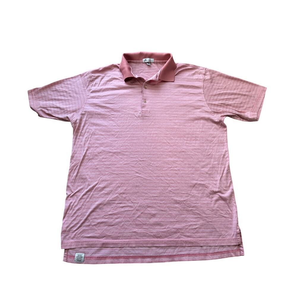 Peter Millar Summer  Comfort, Lightweight long sleeve shirt, size XL, Pink & Red